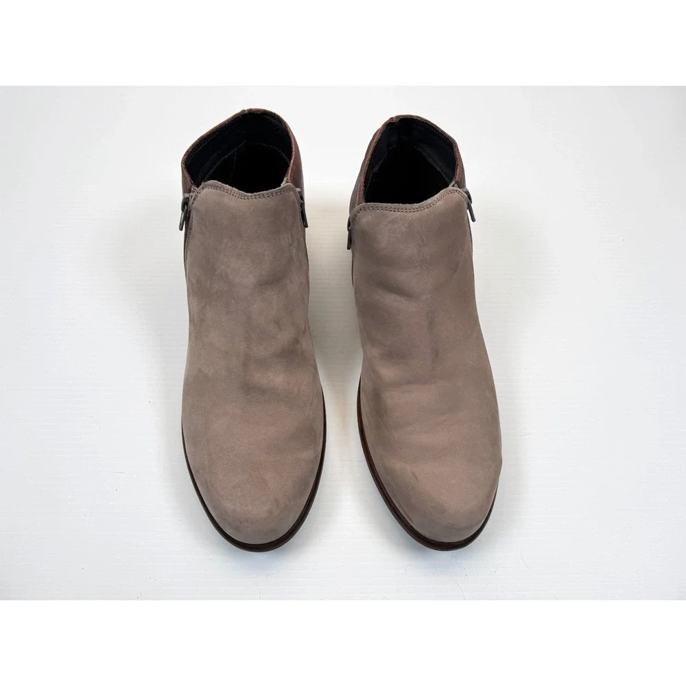 Naot Helm Ankle Boots Women 42 US‎ 11-11.5 Leather Zip Closure Round Toe Booties